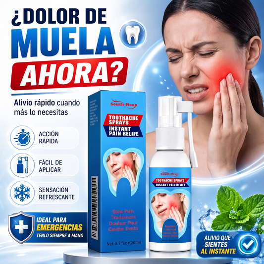 Spray Bucal para Encías y Dolor Dental 🦷 | Envío Gratis